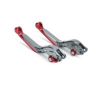 SSYYSS 2 Pezzi Set Leve Freno E Frizione per Piaggio Beverly S 300/400 Modell 2021,Moto Leve Freno E Frizione in Alluminio,Maniglia in Alluminio,Accessori Moto,D