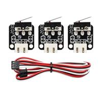 SSZENO 【Accessori per stampante】 3 pezzi Finecorsa for stampante 3D, modulo finecorsa meccanico con cavo a 3 pin da 1 m compatibile con Ender 3/5/pro/V2 CR10