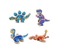sszxmy Puzzle 3D di Dinosauro Magnetico, Set di Gioco STEM per Smontare i Dinosauri