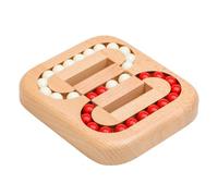 sszxmy Puzzle Labirinto di Perline Rotolanti in Legno, Giocattolo per Allenamento della Logica e della Concentrazione