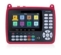 ST-5150 Rilevatore di segnale satellitare digitale con display LCD TFT da 4,3 pollici Misuratore ricevitore DVB-T DVB-C portatile Connettività versatile