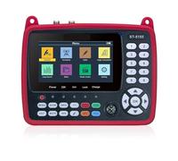 ST-5155 Misuratore di segnale TV digitale satellitare DVB-S2X DVB T2/C con display LCD da 4,3 pollici Connettività versatile