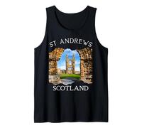 St Andrews Scotland Outer Hebrides Souvenir Donne Bambini Uomini Canotta