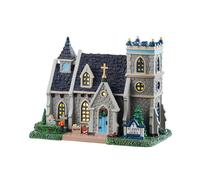 LEMAX Edificio Chiesa di Sant'Anna illuminata "St. Ann's Church" in porcellana H15.5x20x11.7 cm