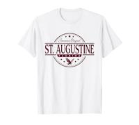 St. Augustine Florida - Etichetta di St. Augustine FL Maglietta