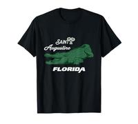 St. Augustine Florida Iconic Alligator Tropical Vacation Maglietta