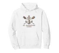 St. Augustine Florida Naval - Saint Augustine FL Felpa con Cappuccio