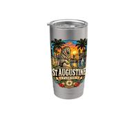 St Augustine Florida Storico Costiera Avventura Bicchiere termico in acciaio inox doppia parete