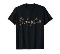 St. Augustine Florida Vintage Design Elegante Maglietta