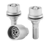 ST Bulloni Antifurto Cerchio M12x1, 25x56mm Piatto Federale SW17 Silber 56120052