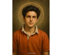 St. Carlo Acutis Journal - 6x9" - 150 pages - lines inside: Catholic Notebook Gift for Family and Friends