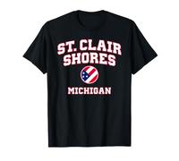 St. Clair Shores Michigan (Mi) Maglietta