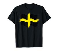 St David Flag o Bandiera Galles per Orgoglioso Gallese Expat Maglietta