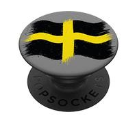 St David Flag o Bandiera Galles per Orgoglioso Gallese Expat PopSockets PopGrip Adesivo