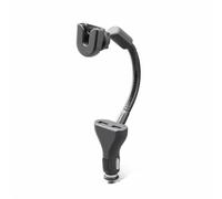 ST-DUAL SUPPORTO DUAL MIKE + ALIMENTATORE 12V 2-USB Midland CB C1422 + OMAGGIO