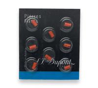 ST.Dupont Set di 8 Pietre Accendino Rosso 650 per accendini S.T. Dupont