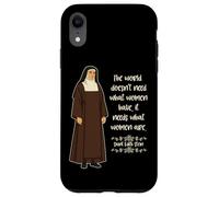 St Edith Stein Catholic Saint Quote femminile Teresa Benedicta Custodia per iPhone XR