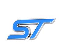 ST Emblem Auto Distintivo Adesivo Decorazione Tutti gli Accessori Auto (blu)