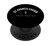 St. Francis Xavier Catholic Patron Christian Saint PopSockets PopGrip Adesivo