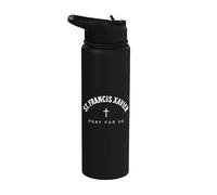 St. Francis Xavier Catholic Patron Christian Saint Stainless Steel Insulated Water Bottle