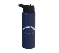 St. Francis Xavier Catholic Patron Christian Saint Stainless Steel Insulated Water Bottle
