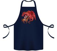 St George Che Uccide Un Drago Grembiule In Cotone 100% Biologico