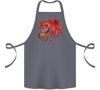 St George Che Uccide Un Drago Grembiule In Cotone 100% Biologico