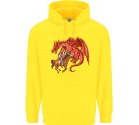 St.George Uccisione Un Dragon Bambini Felpa con Cappuccio
