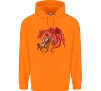St.George Uccisione Un Dragon Bambini Felpa con Cappuccio