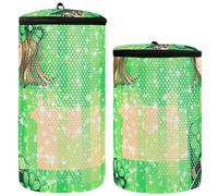 St Green Hatted Shamrock Maiden - Borsa per scarpe da ginnastica per lavatrice, confezione da 2, Fanciulla Shamrock dal cappello di San Verde, 1 size, moderno