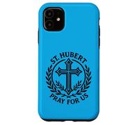 St. Hubert Prega per noi Caccia Santo Patronato Custodia per iPhone 11