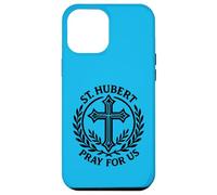 St. Hubert Prega per noi Caccia Santo Patronato Custodia per iPhone 12 Pro Max