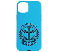 St. Hubert Prega per noi Caccia Santo Patronato Custodia per iPhone 15 Plus