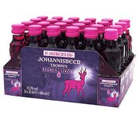St. Hubertus JOHANNISBEER Tropfen Beeren-Likör 15,3% Vol. 24x0,02l