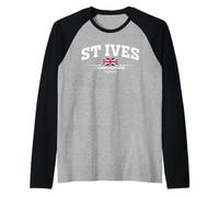St Ives England Maglia con Maniche Raglan