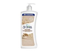 St. Ives, lozione per il corpo nutriente e lenitiva, farina d'avena e burro di karité, 62 once