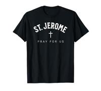 St. Jerome Catholic Patron Christian Saint Maglietta