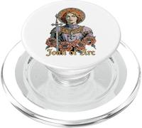 St. Joan of Arc Jeanne d'Arc French History Catholic Faith PopSockets PopGrip per MagSafe