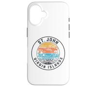 St. John Isole Vergini americane USVI Pride Souvenir Custodia per iPhone 16