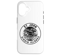 St. John Isole Vergini americane USVI Pride Souvenir Custodia per iPhone 16