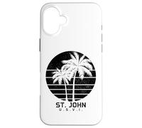 St. John Isole Vergini americane USVI Pride Souvenir Custodia per iPhone 16 Plus