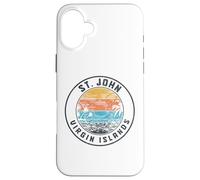 St. John Isole Vergini americane USVI Pride Souvenir Custodia per iPhone 16 Plus