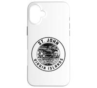 St. John Isole Vergini americane USVI Pride Souvenir Custodia per iPhone 16 Plus