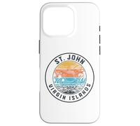 St. John Isole Vergini americane USVI Pride Souvenir Custodia per iPhone 16 Pro