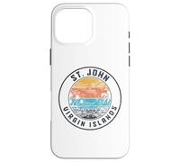 St. John Isole Vergini americane USVI Pride Souvenir Custodia per iPhone 16 Pro Max