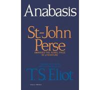St John Perse – Anabasis – Edizione bilingue tradotta da T. S. Eliot – Tascabile