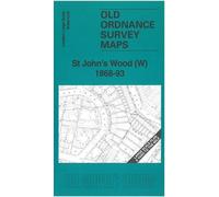 St John's Wood (W) 1868-93: London Large Scale Sheet 6.29
