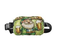 St Jolly Leprechaun Beers, elegante borsa a tracolla per donne, uomini, adolescenti, impermeabile, con cinghia regolabile, per allenamento, corsa, escursionismo, Birre St Jolly Leprechaun, 1 size