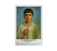 St. José Sánchez Del Río, religious_beliefs poster per l'estetica della stanza, stampa artistica da parete su tela, senza cornice, 30,5 x 45,7 cm