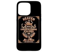 St Joseph Cafasso Heaven Sinners Room Cattolic Saint Citazioni Custodia per iPhone 15 Pro Max